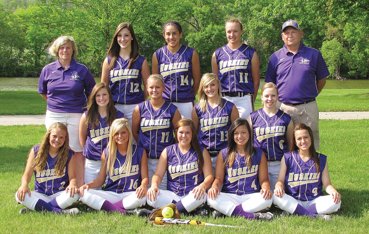 Muscatine varsity softball